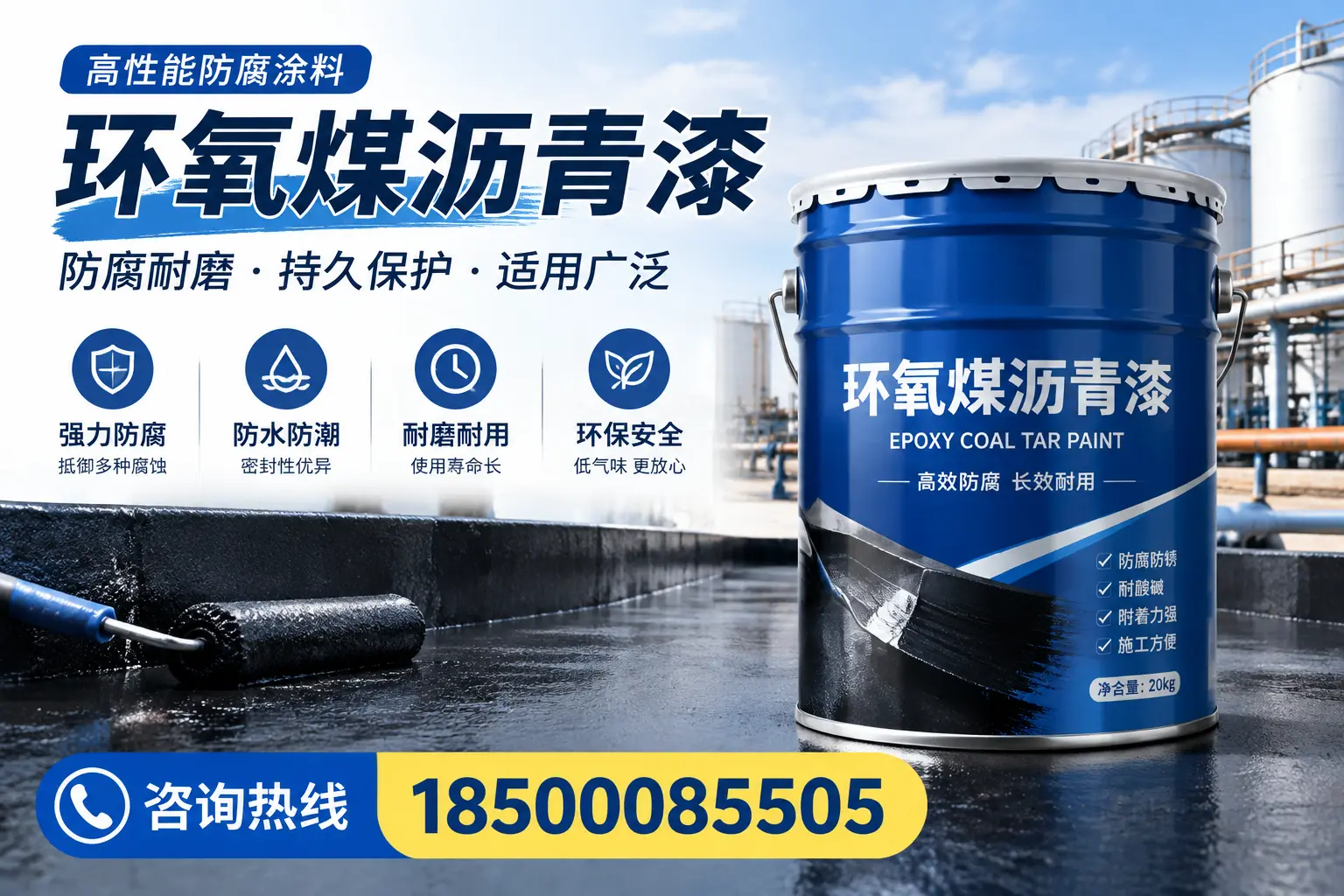 环氧煤沥青漆与传统涂料的对比，哪种更适合河池？